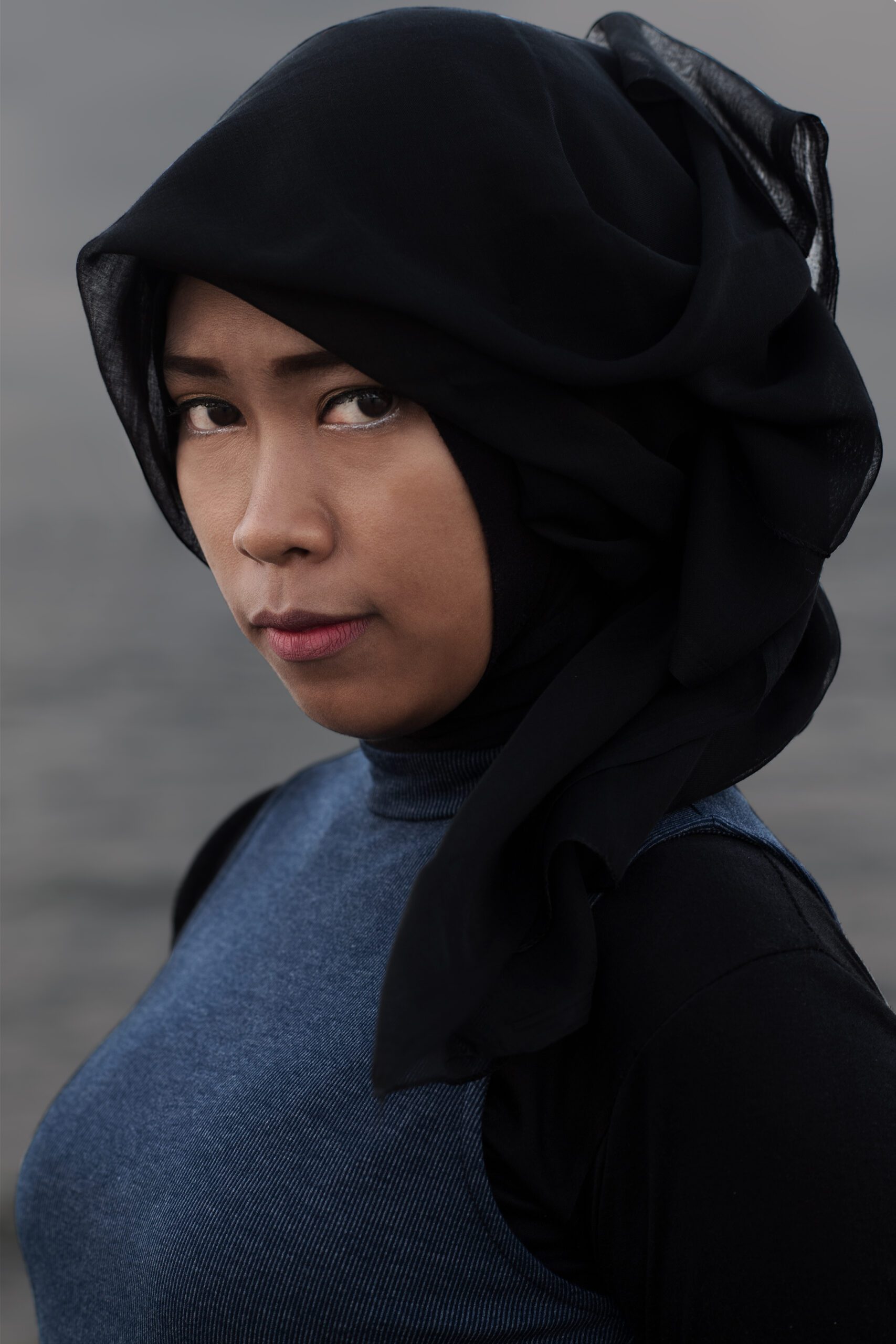 Hani at Jepara, Java, Indonesia